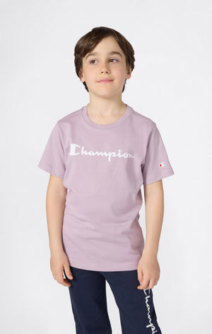 T-Shirt Für Jungen Mit Script-Logo