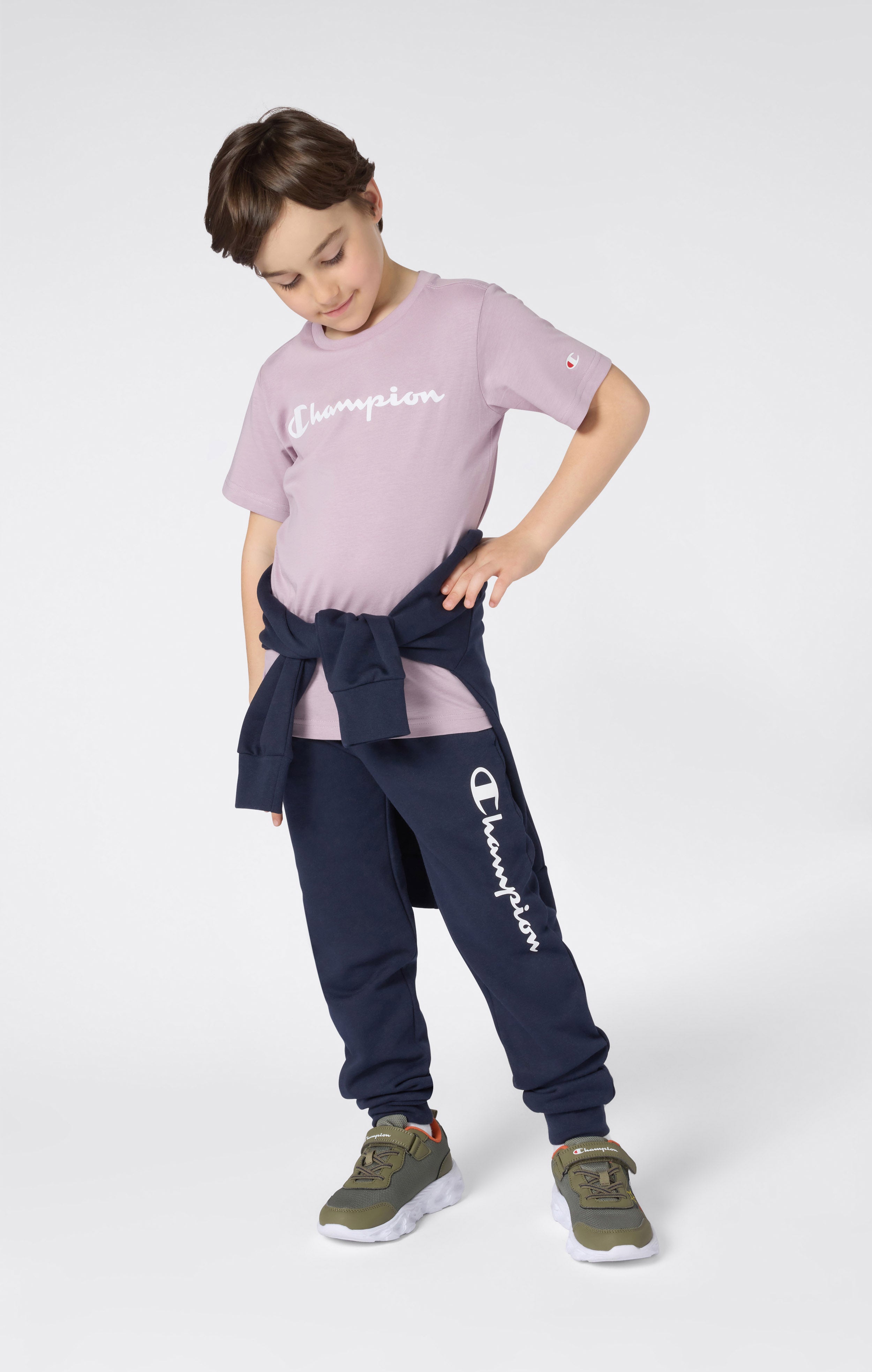 Boys' Script Logo T-Shirt