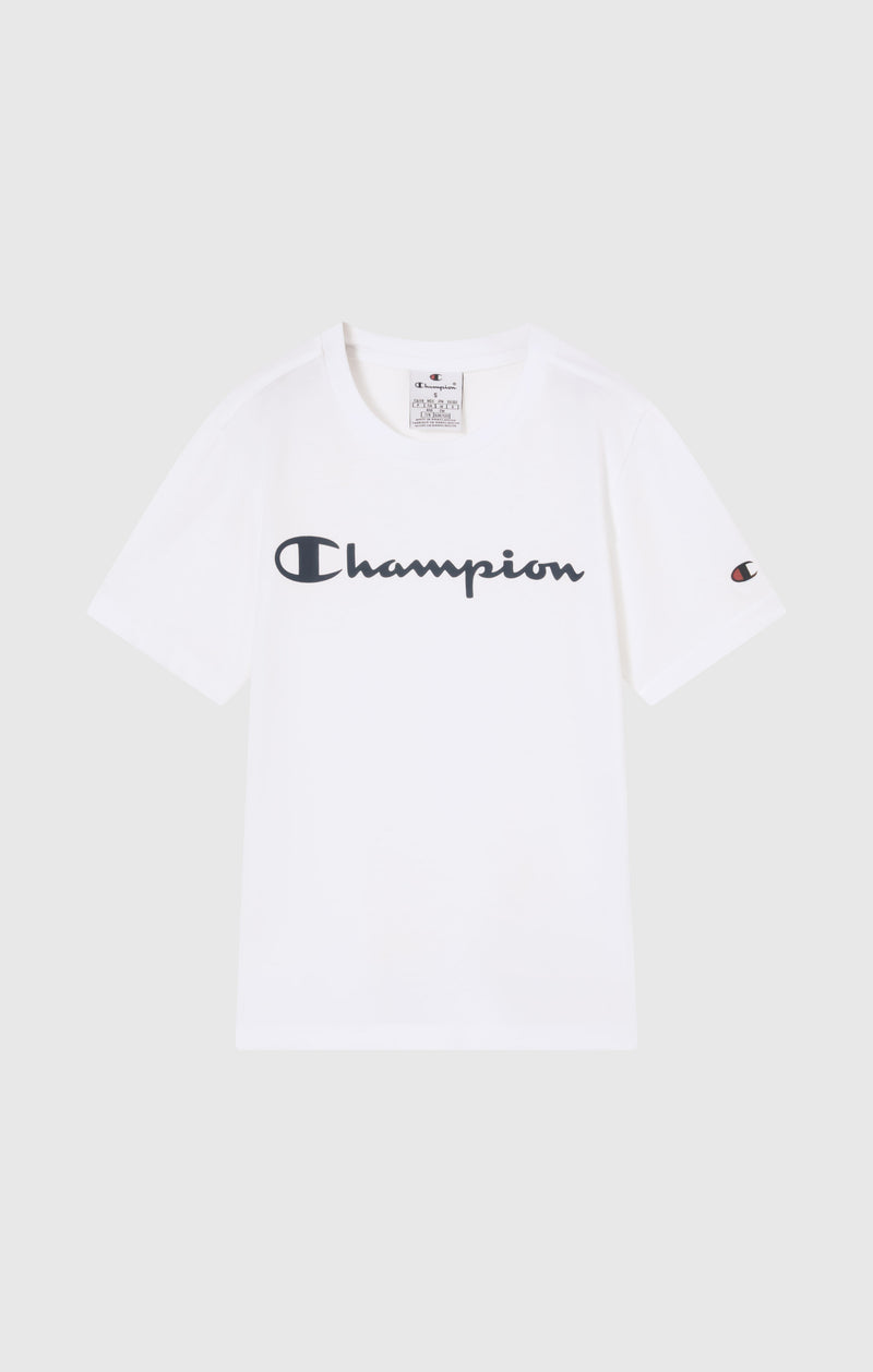 Boys' Script Logo T-Shirt