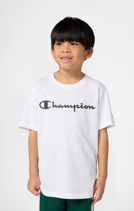 T-Shirt Für Jungen Mit Script-Logo