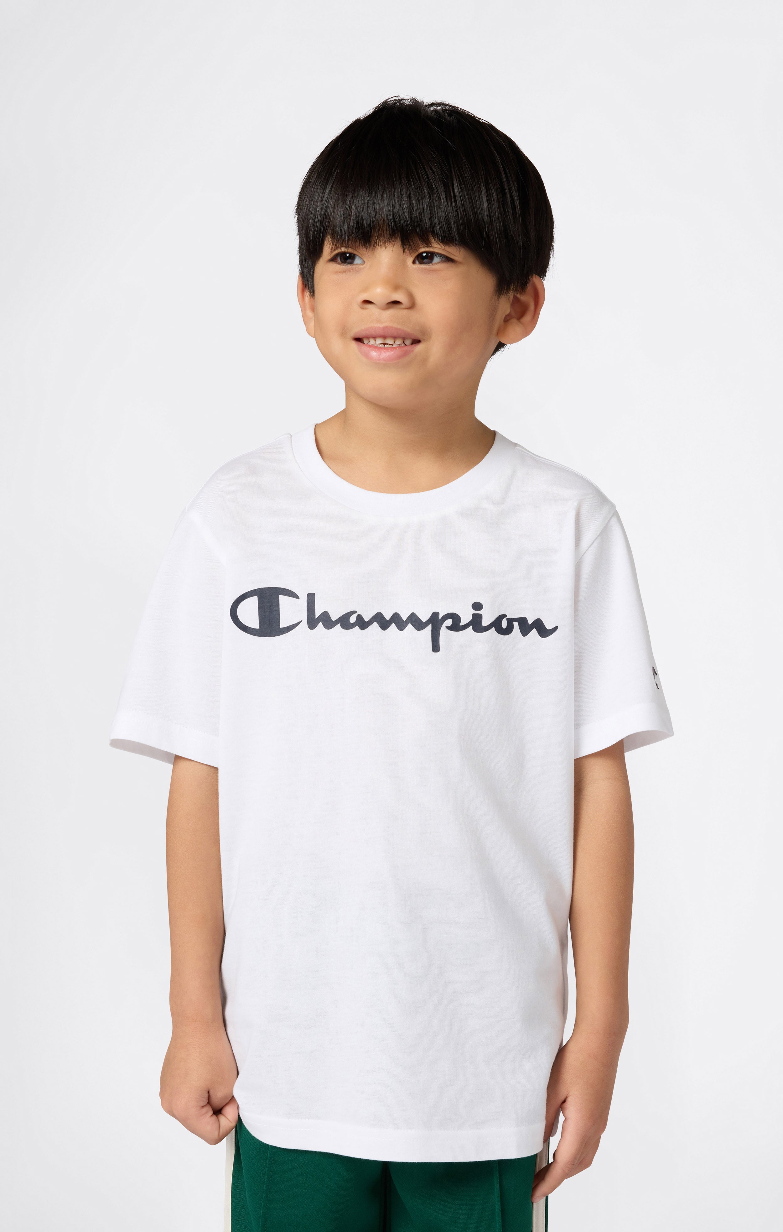 Boys' Script Logo T-Shirt
