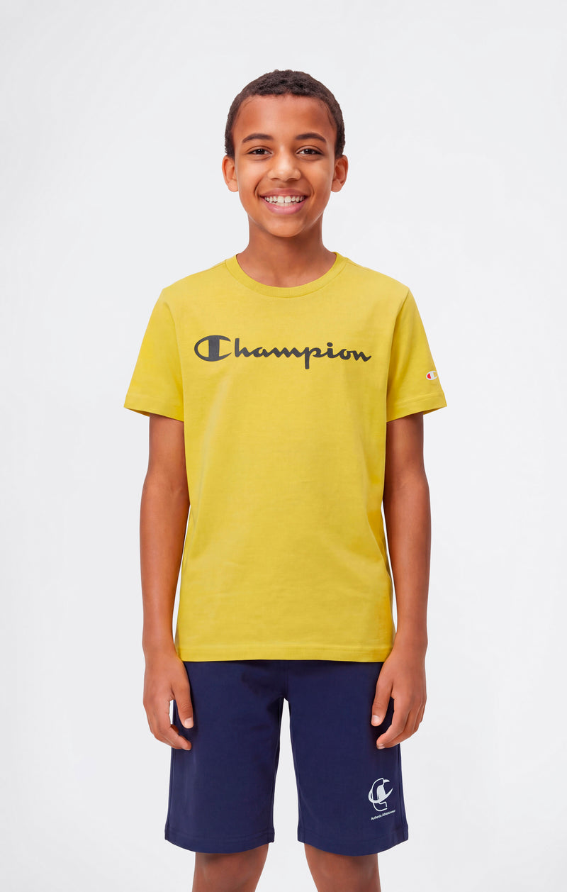 T-Shirt Garçon Avec Logo Script