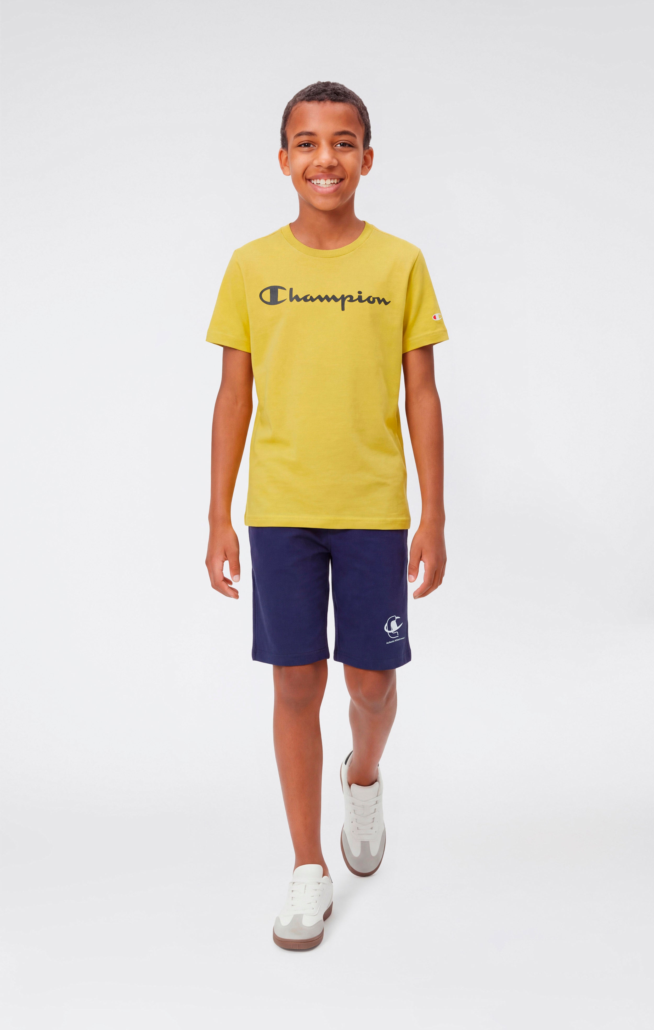 T-Shirt Garçon Avec Logo Script