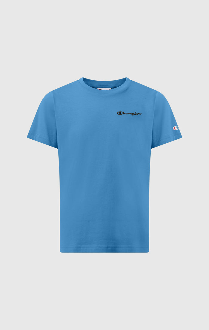 Boys’ Crewneck Small Script Logo T-Shirt Icons