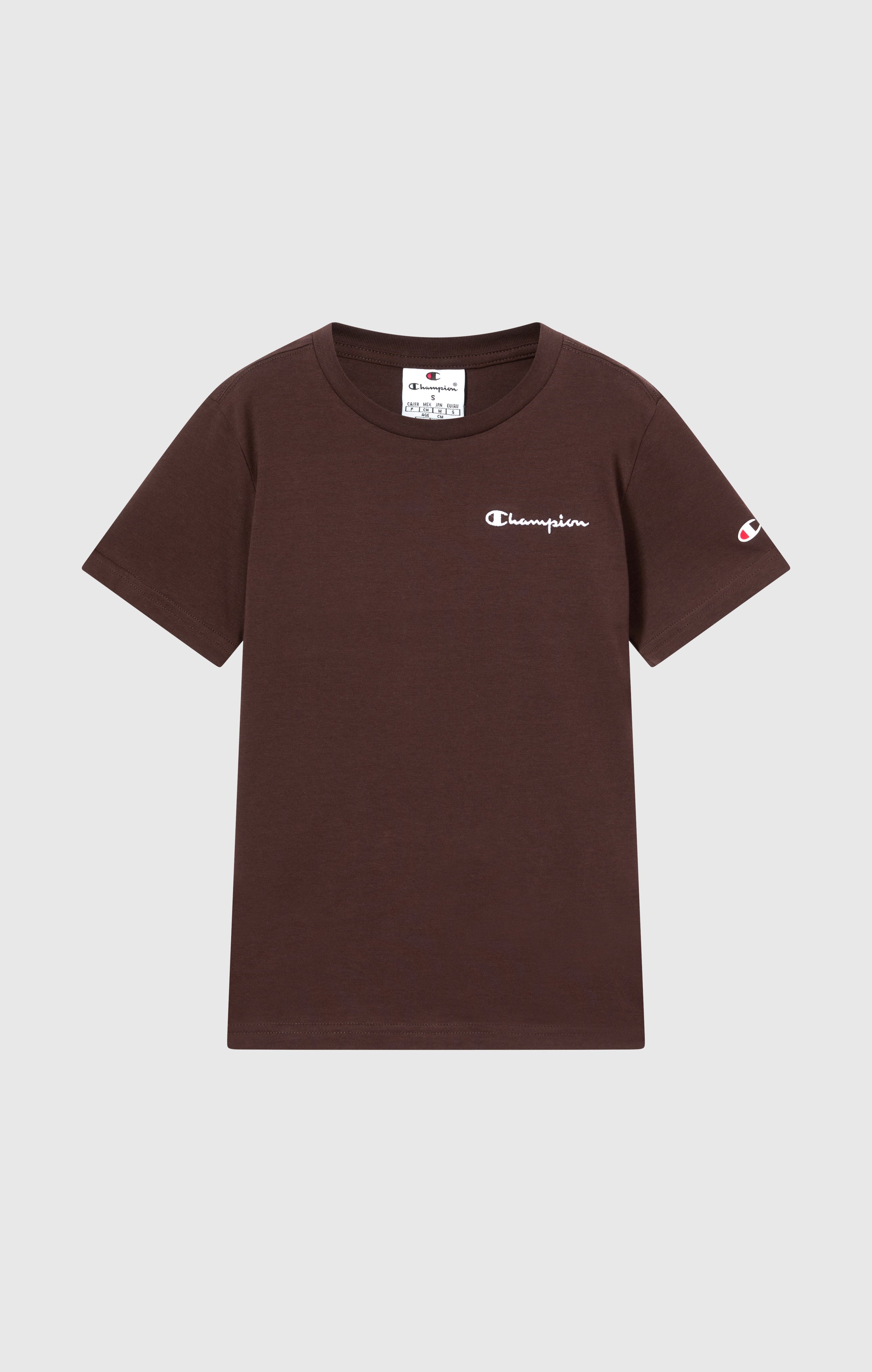Jungen Rundhals T-Shirt Mit Kleinem Gesticktem Script-Logo Icons