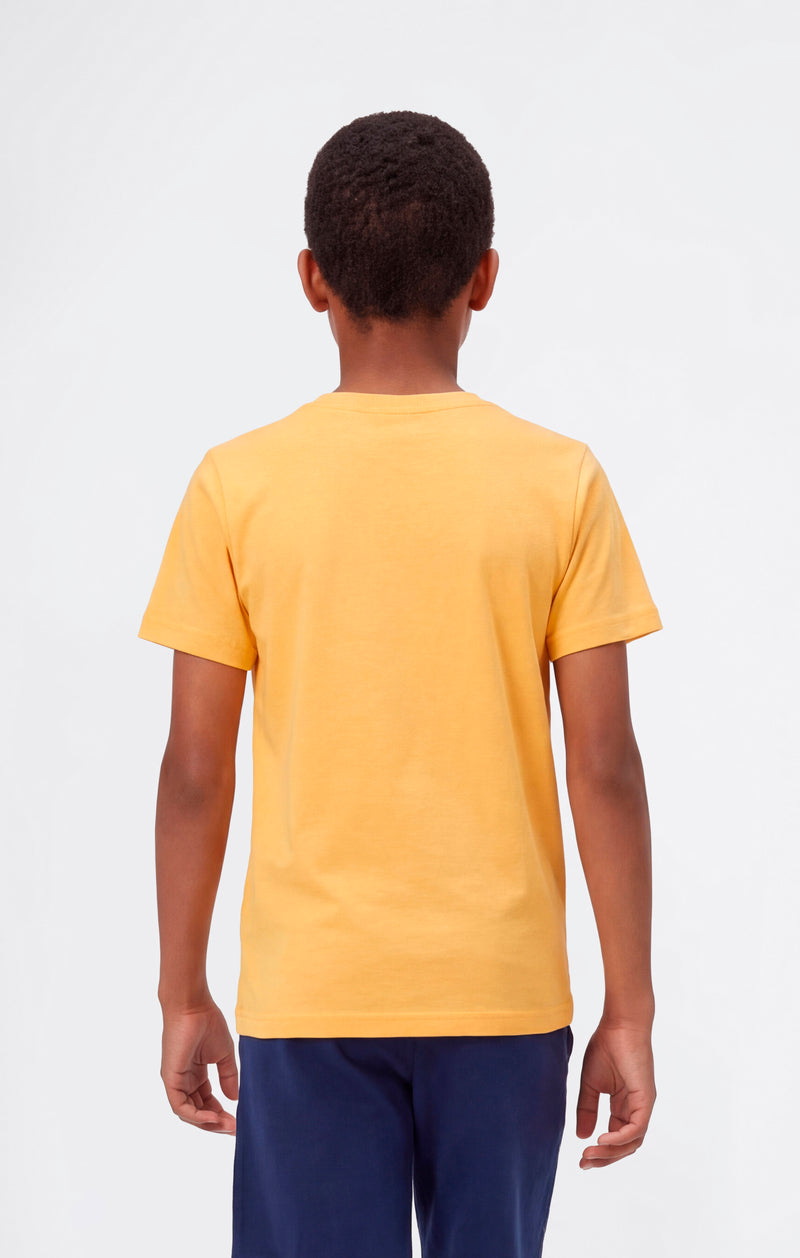 Boys’ Crewneck Small Script Logo T-Shirt Icons