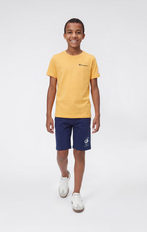 Boys’ Crewneck Small Script Logo T-Shirt Icons