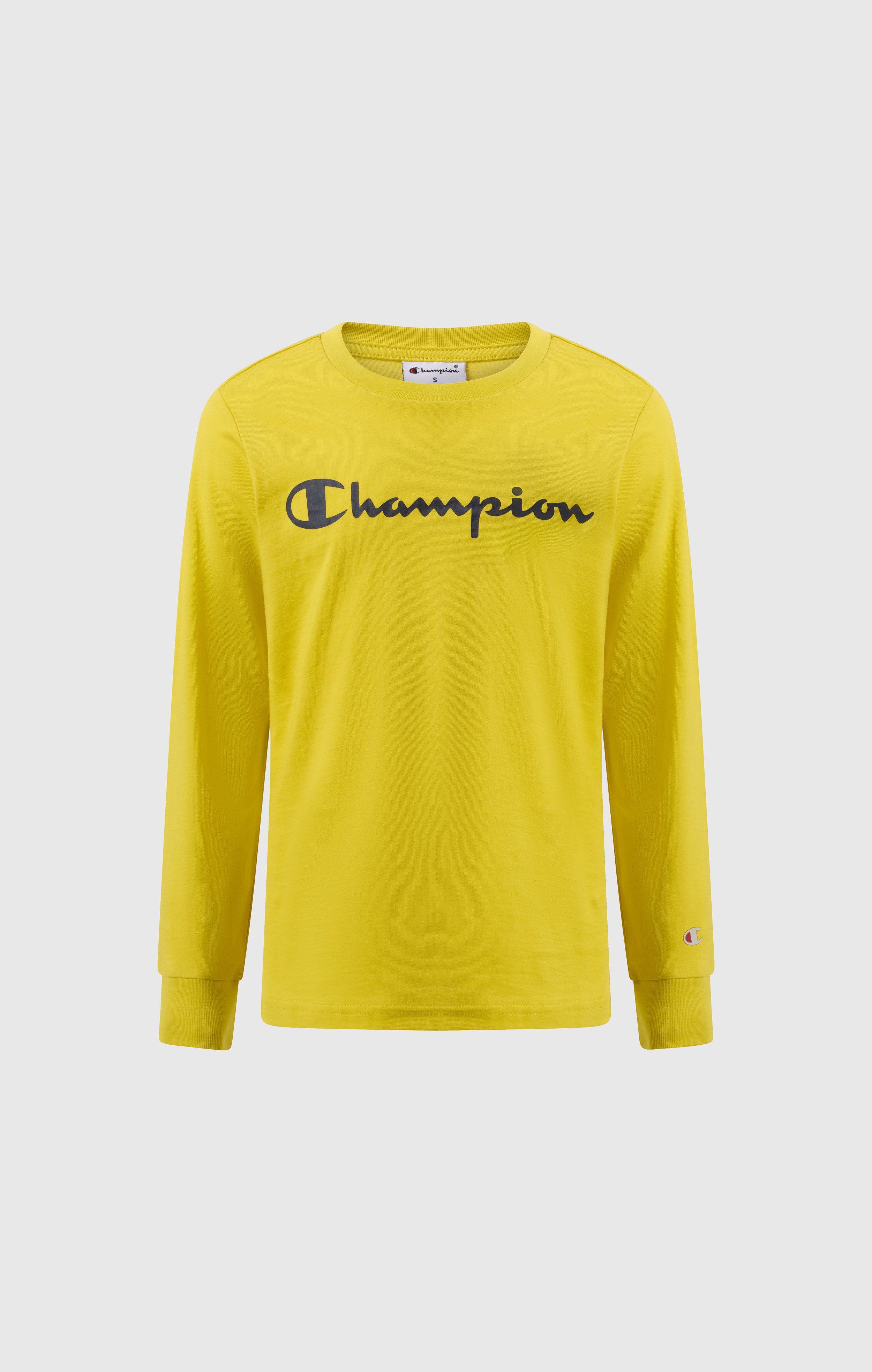 Boys' Long Sleeve T-Shirt Script Logo