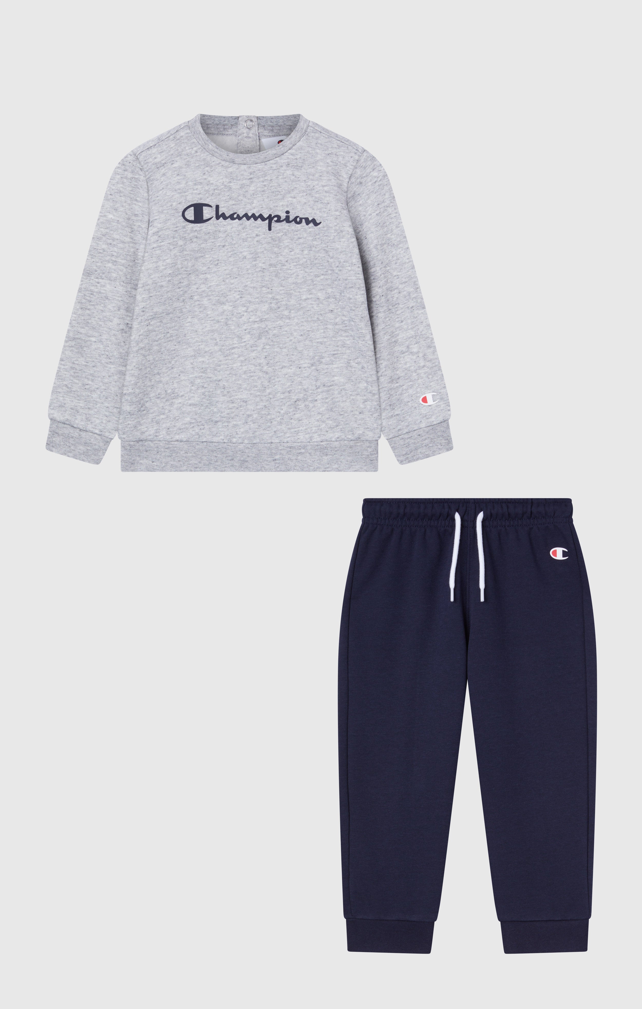 Baby Crewneck Fleece Sweatsuit Icons