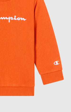 Boys' Crewneck Fleece Sweatsuit Icons