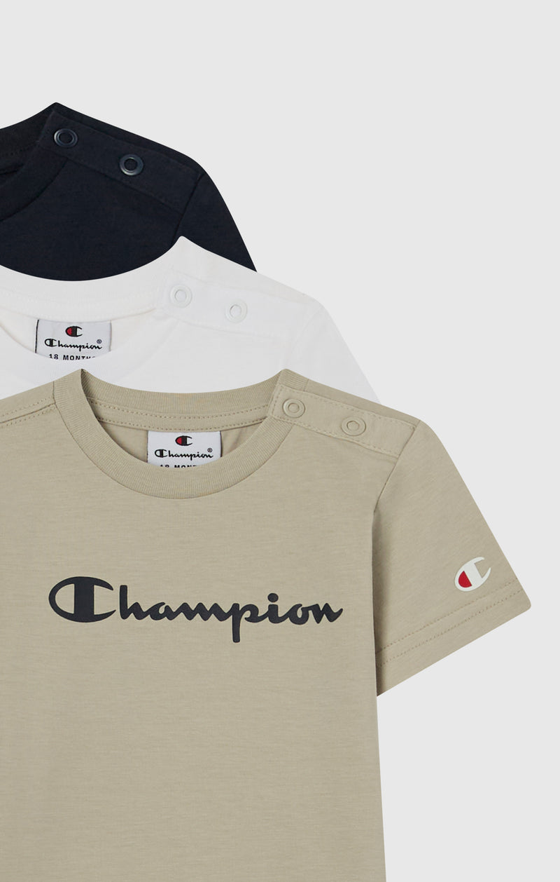 Set Da 3 T-shirt Girocollo da Neonato Icons