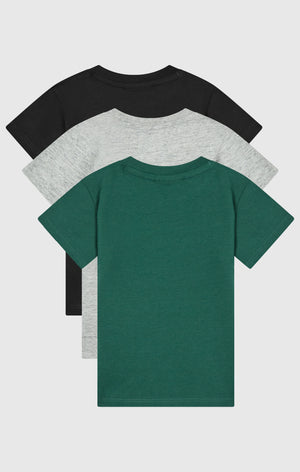 Baby 3-Pack Crewneck T-Shirts Icons