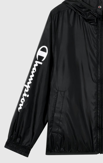 Chaqueta ligera con capucha para niños