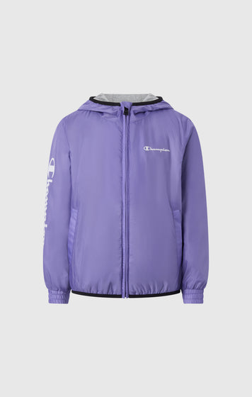 Chaqueta ligera con capucha para niños