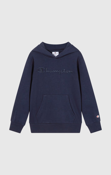 Kapuzenpullover Mit Angerautem Innenmaterial Und Großem Gesticktem Logo Icons Jungen