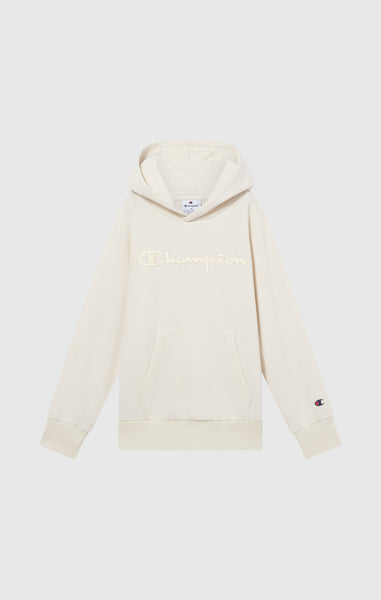 Felpa Con Cappuccio Interno Felpato Con Grande Logo Ricamato Icons Da Bambino