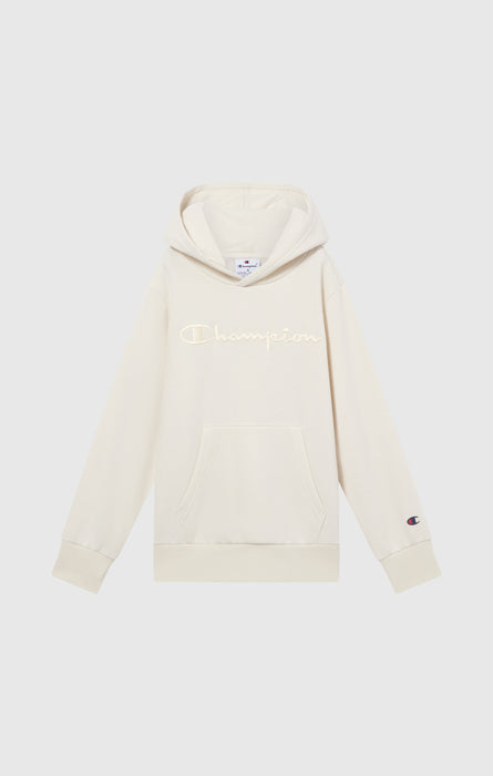 Boys’ Fleece Hoodie with Big Embroidered Logo Icons