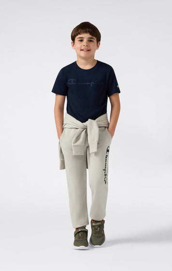 Jungen T-Shirt Mit Großem Logo Icons