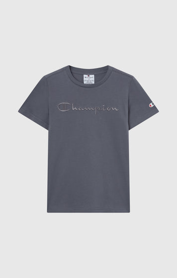 Jungen T-Shirt Mit Großem Logo Icons