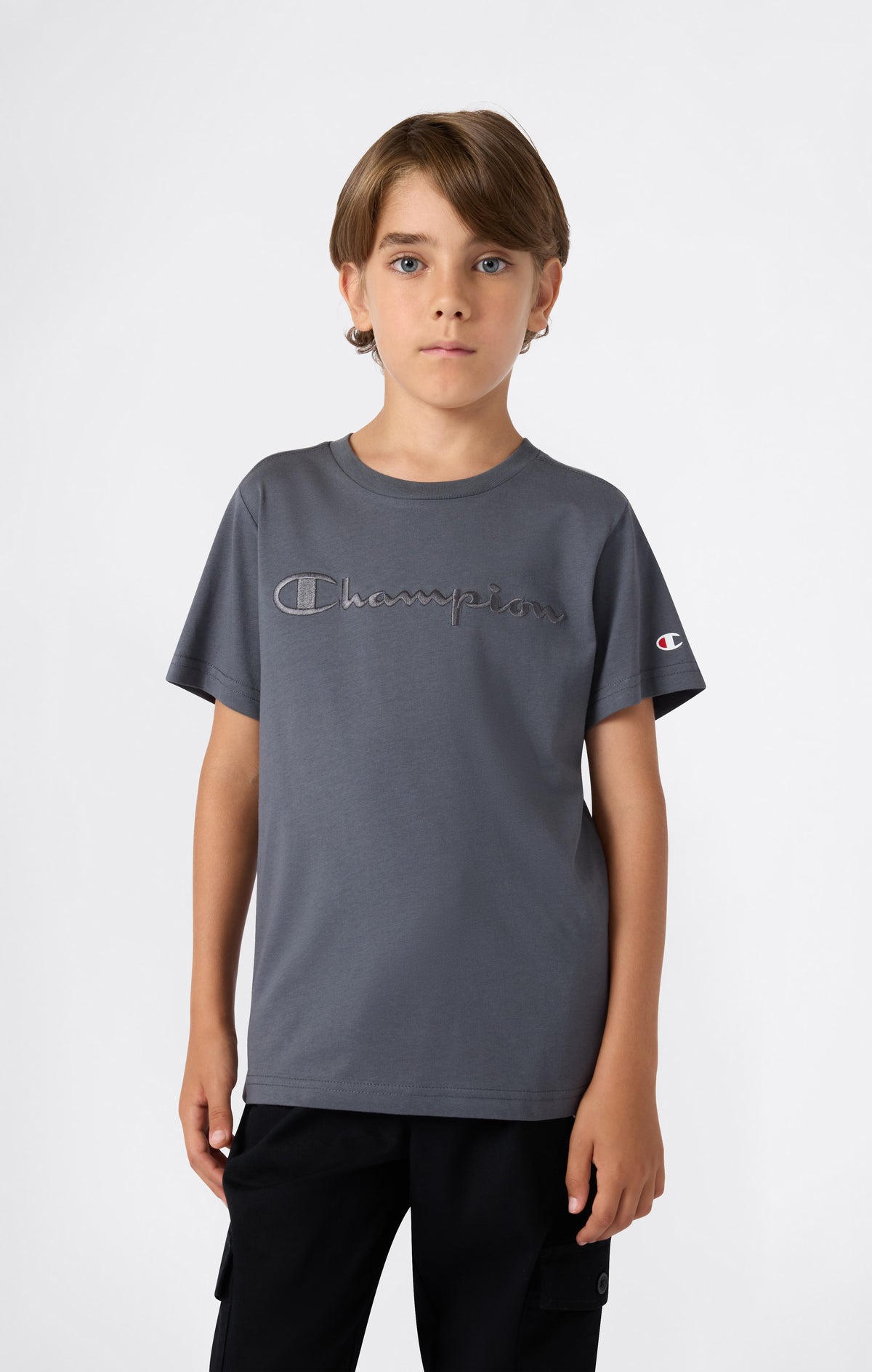 T-shirt Bambino Con Logo Grande Icons