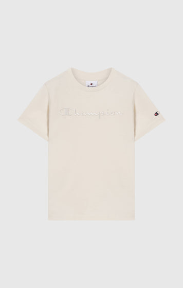 Jungen T-Shirt Mit Großem Logo Icons