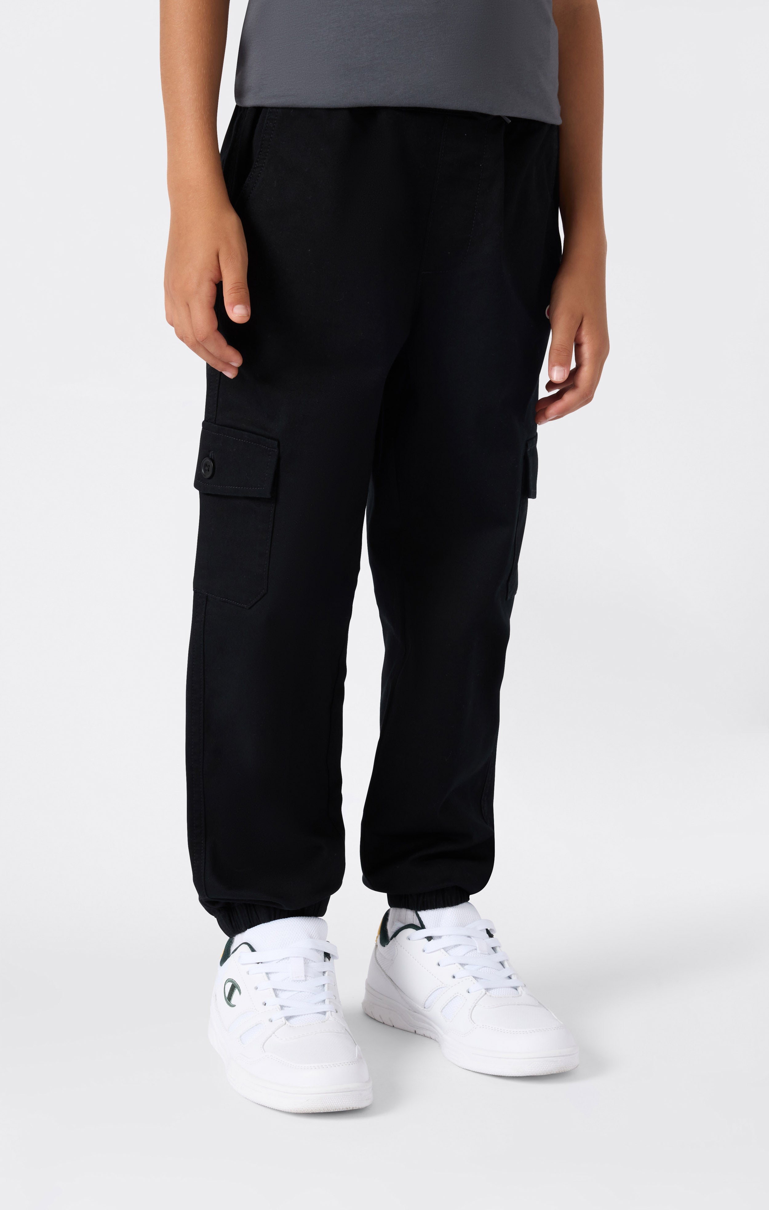 Jungen Stretch-Twill Cargo Hose Mit Bündchen Icons