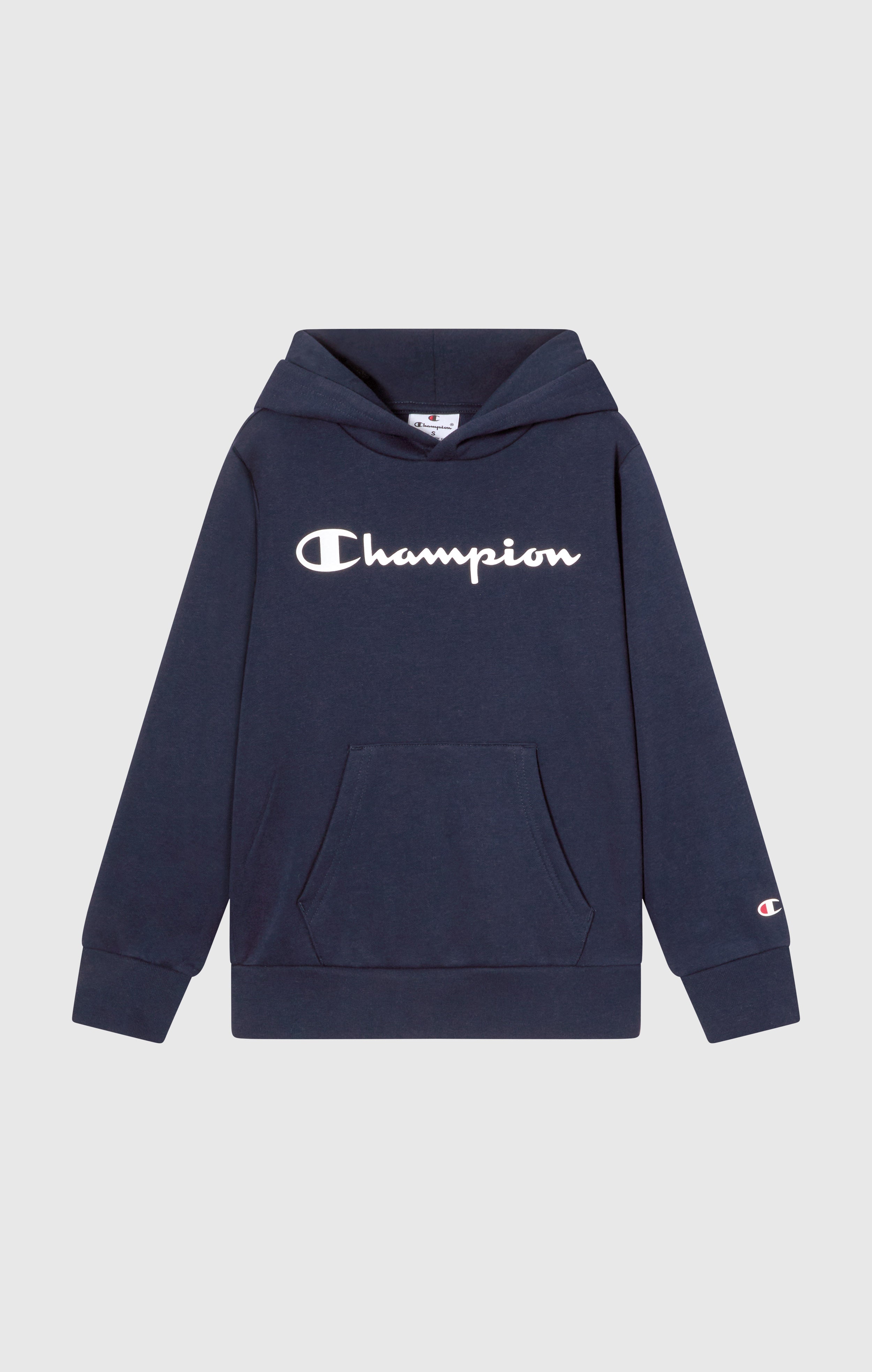 Sudadera Con Capucha Con Interior Afelpado Para Niño Con Logo Script