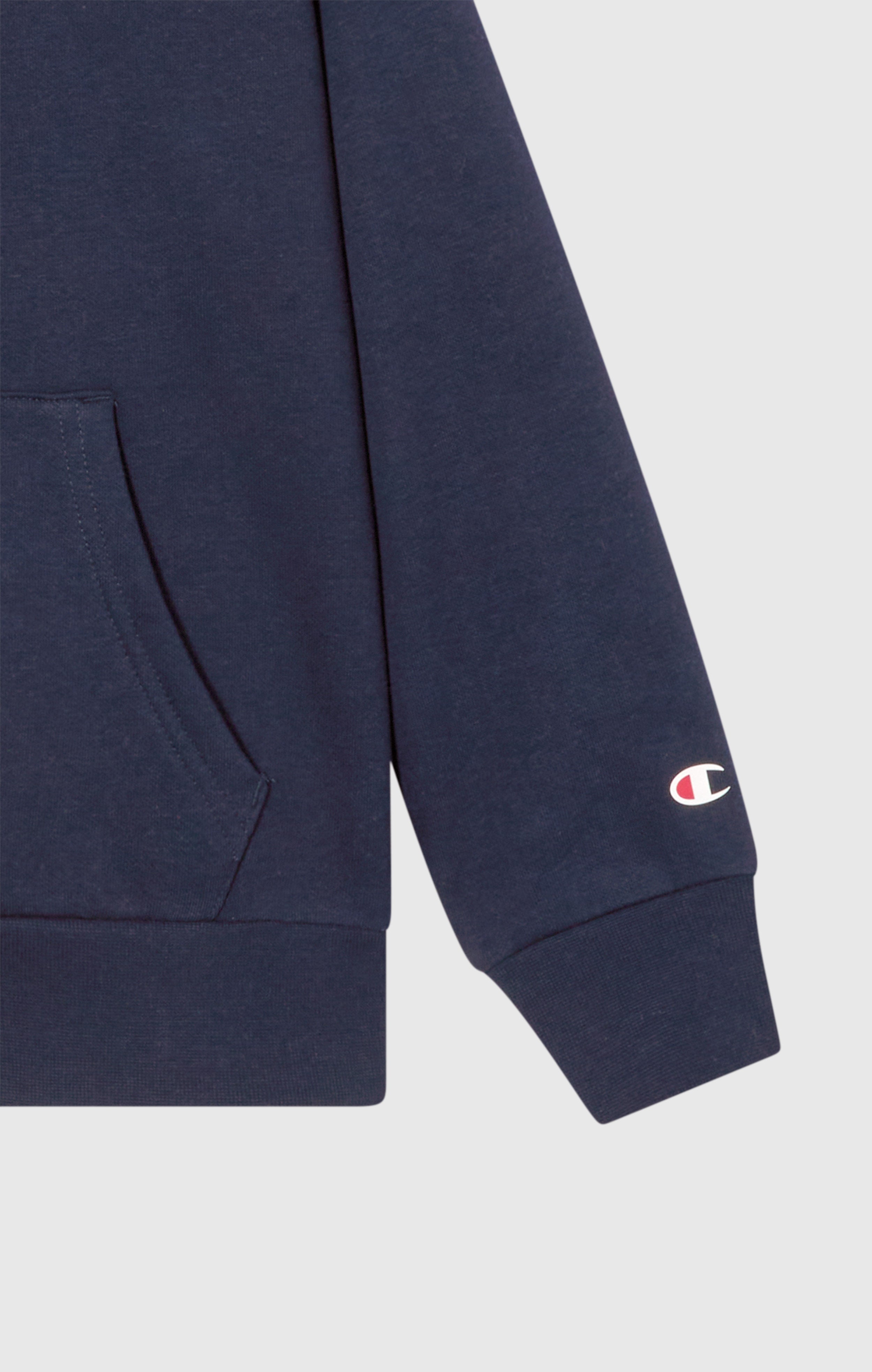 Sudadera Con Capucha Con Interior Afelpado Para Niño Con Logo Script