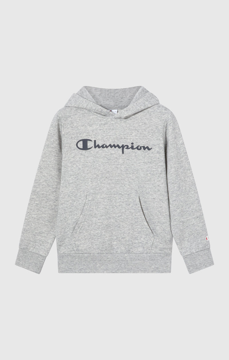 Boys' Fleece Hoodie Sweatshirt Script Logo