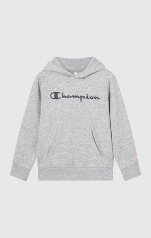 Boys' Fleece Hoodie Sweatshirt Script Logo