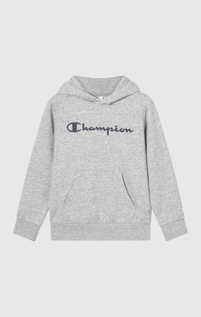 Boys' Fleece Hoodie Sweatshirt Script Logo