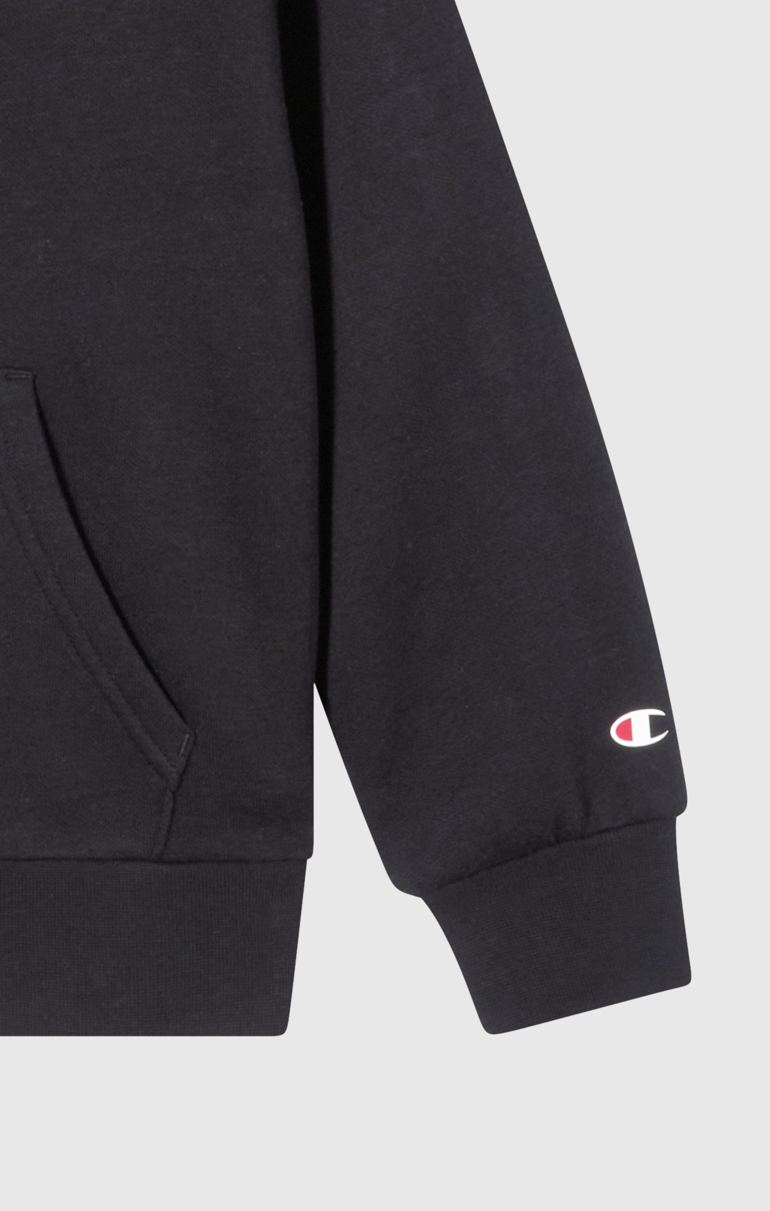 Kapuzen-Sweatshirt Für Jungen Mit Angerautem Innenmaterial Mit Script-Logo