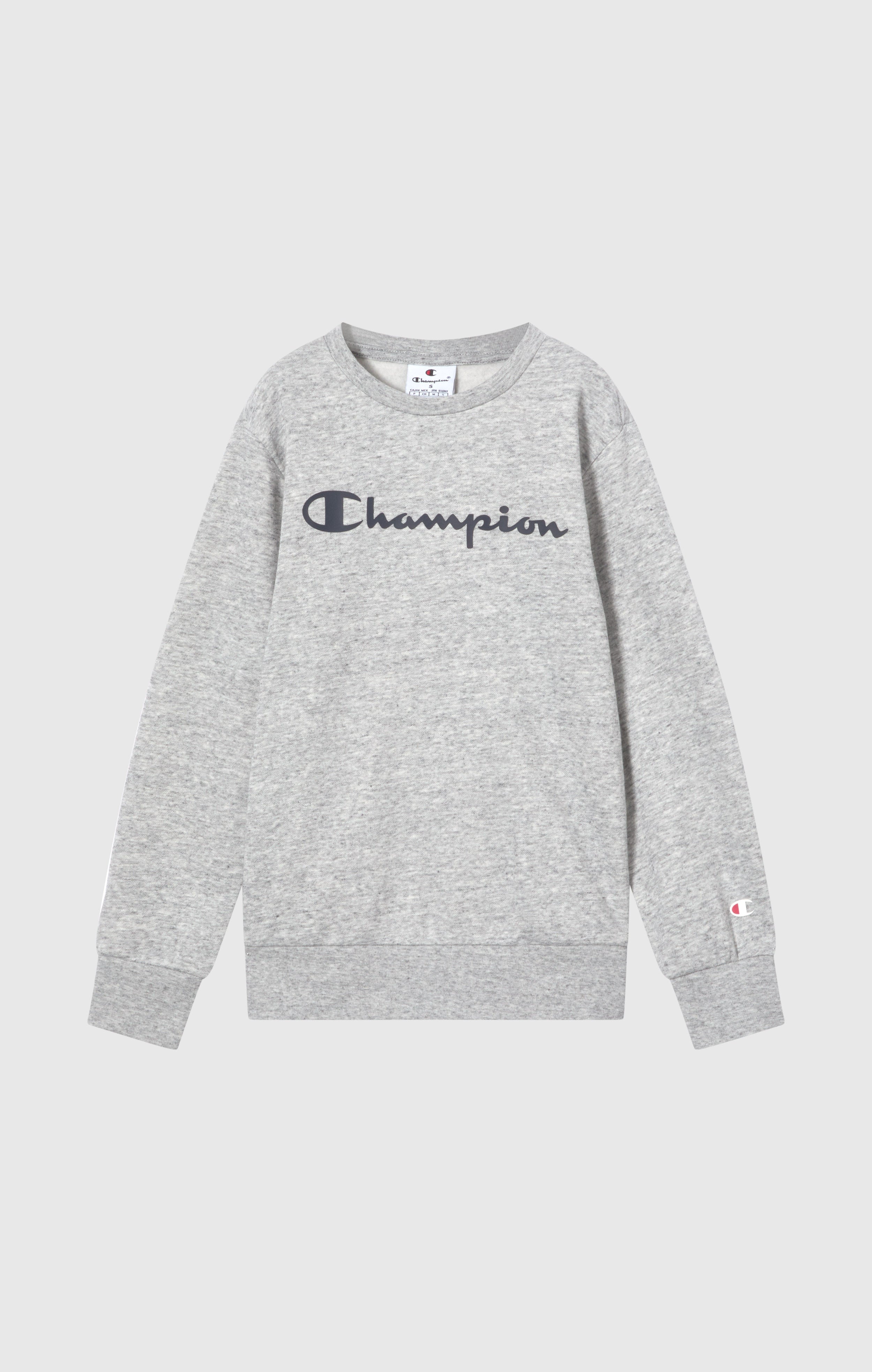 Boys' Fleece Crewneck Sweatshirt Script Logo