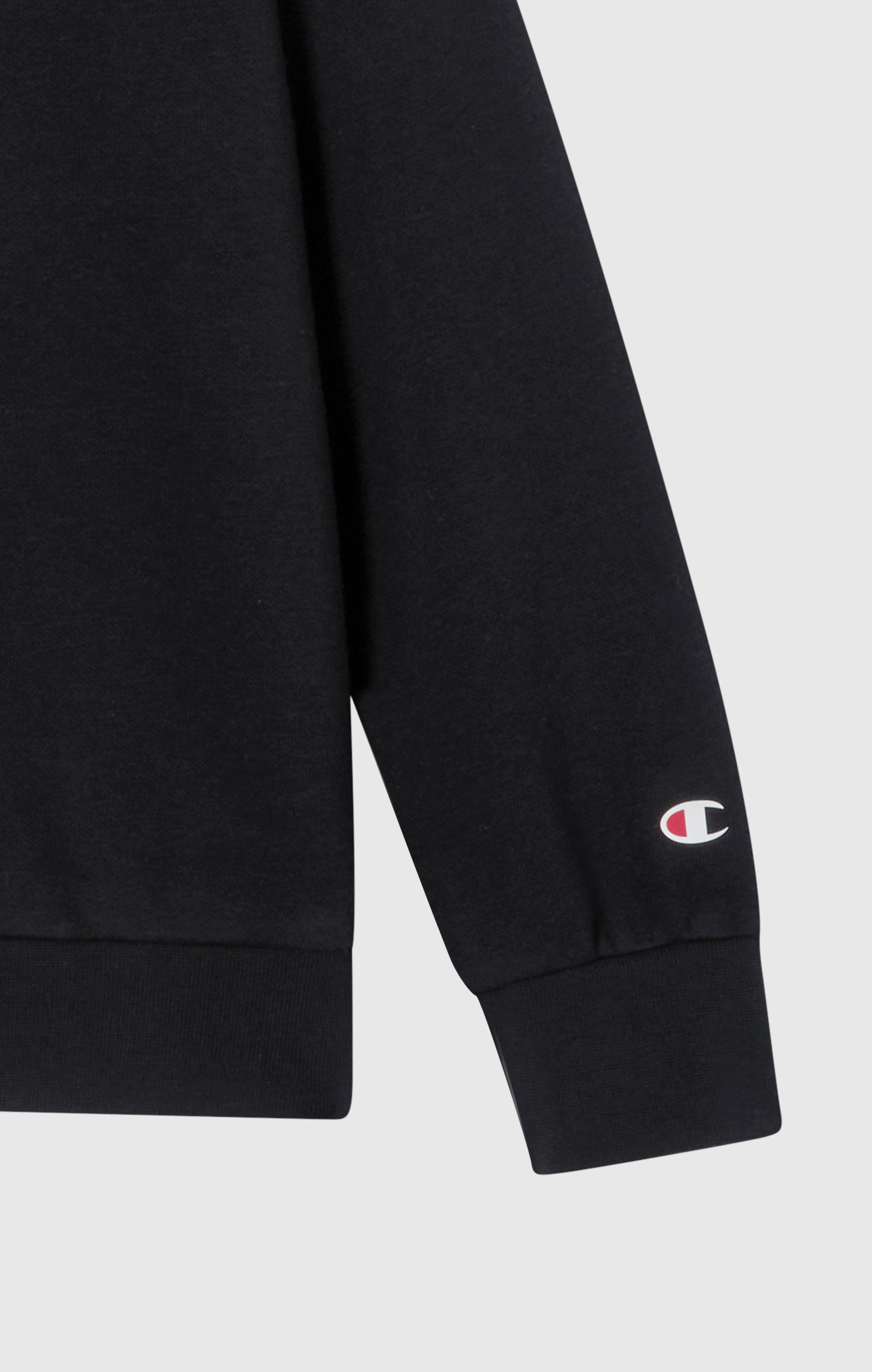 Rundhals-Sweatshirt Für Jungen Mit Angerautem Innenmaterial Mit Script-Logo