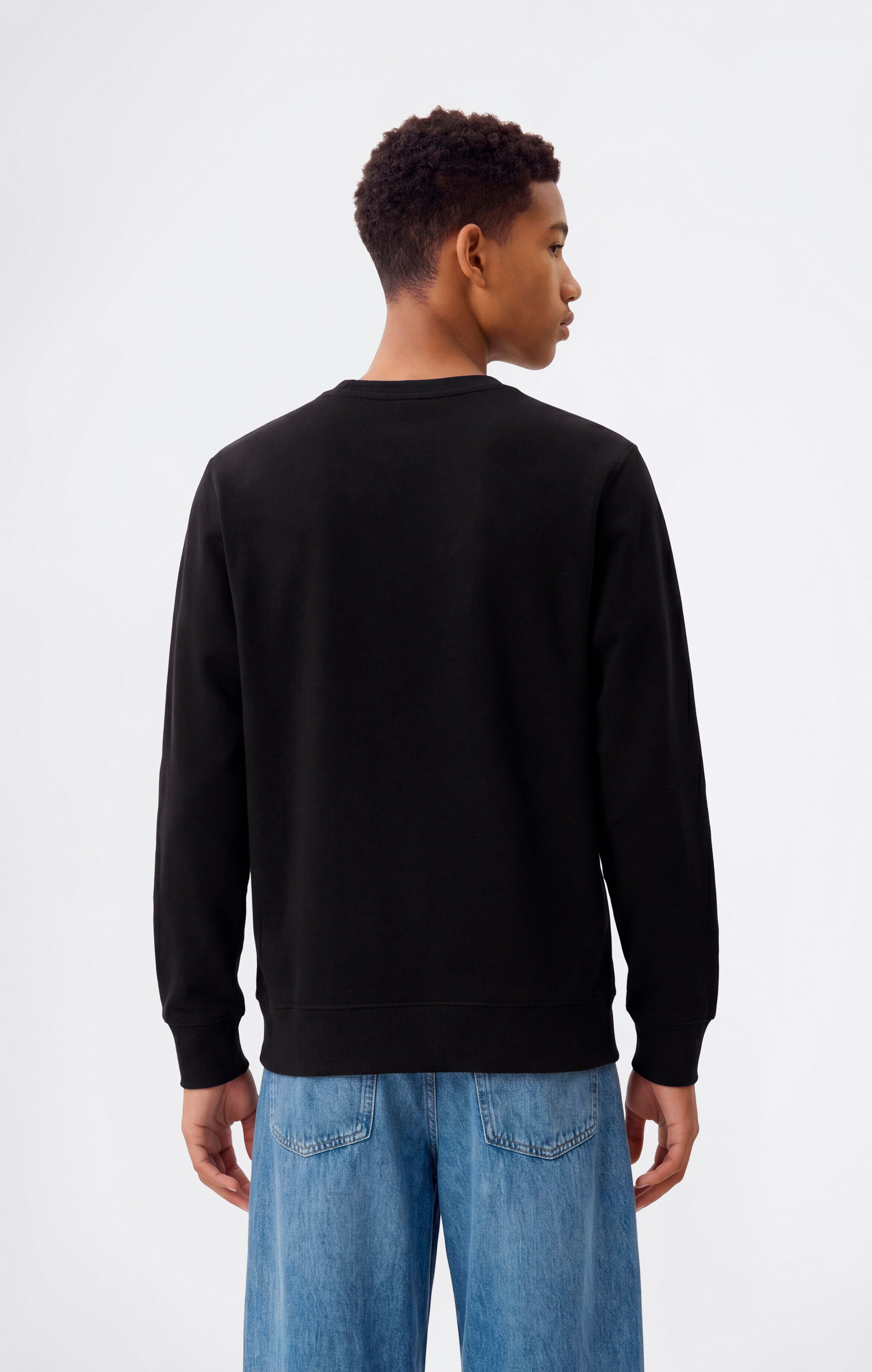 Boys' Fleece Crewneck Sweatshirt Script Logo