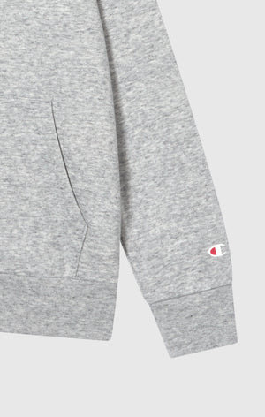 Boys' Fleece Full Zip Hoodie Script Logo
