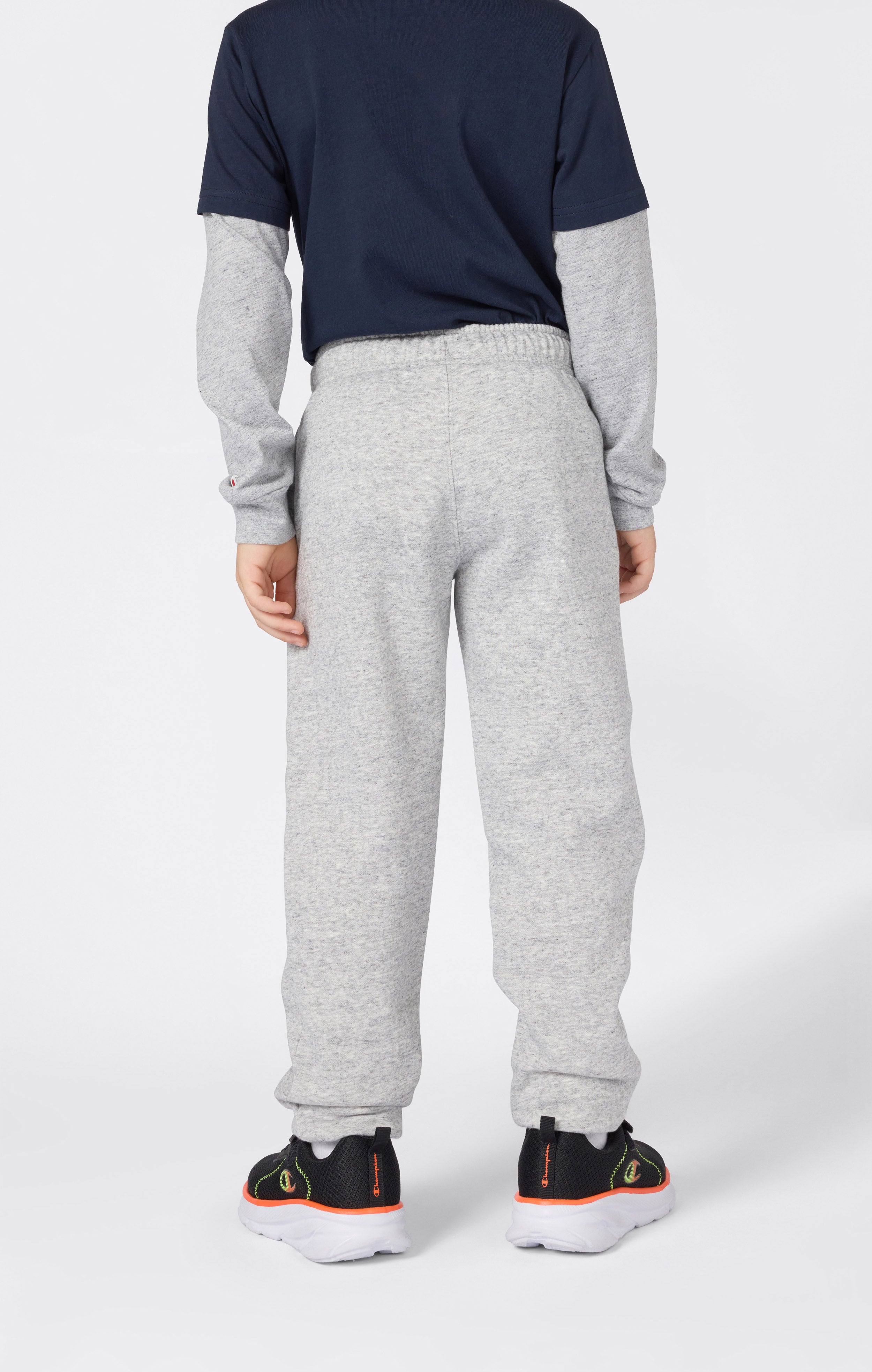 Jogginghose Mit Bündchen Für Jungen Mit Angerautem Innenmaterial Mit Script-Logo