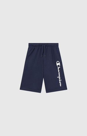 Boys’ Shorts with Maxi Printed Logo