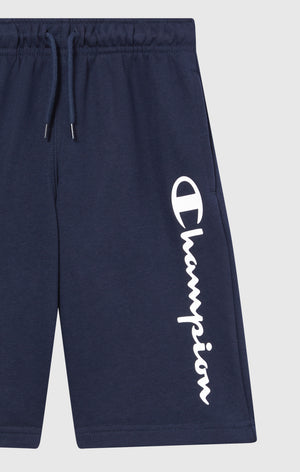 Boys’ Shorts with Maxi Printed Logo