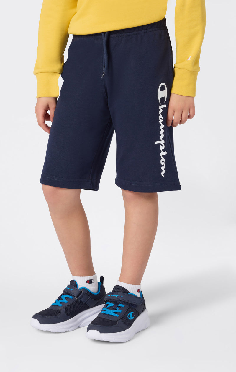 Boys’ Shorts with Maxi Printed Logo