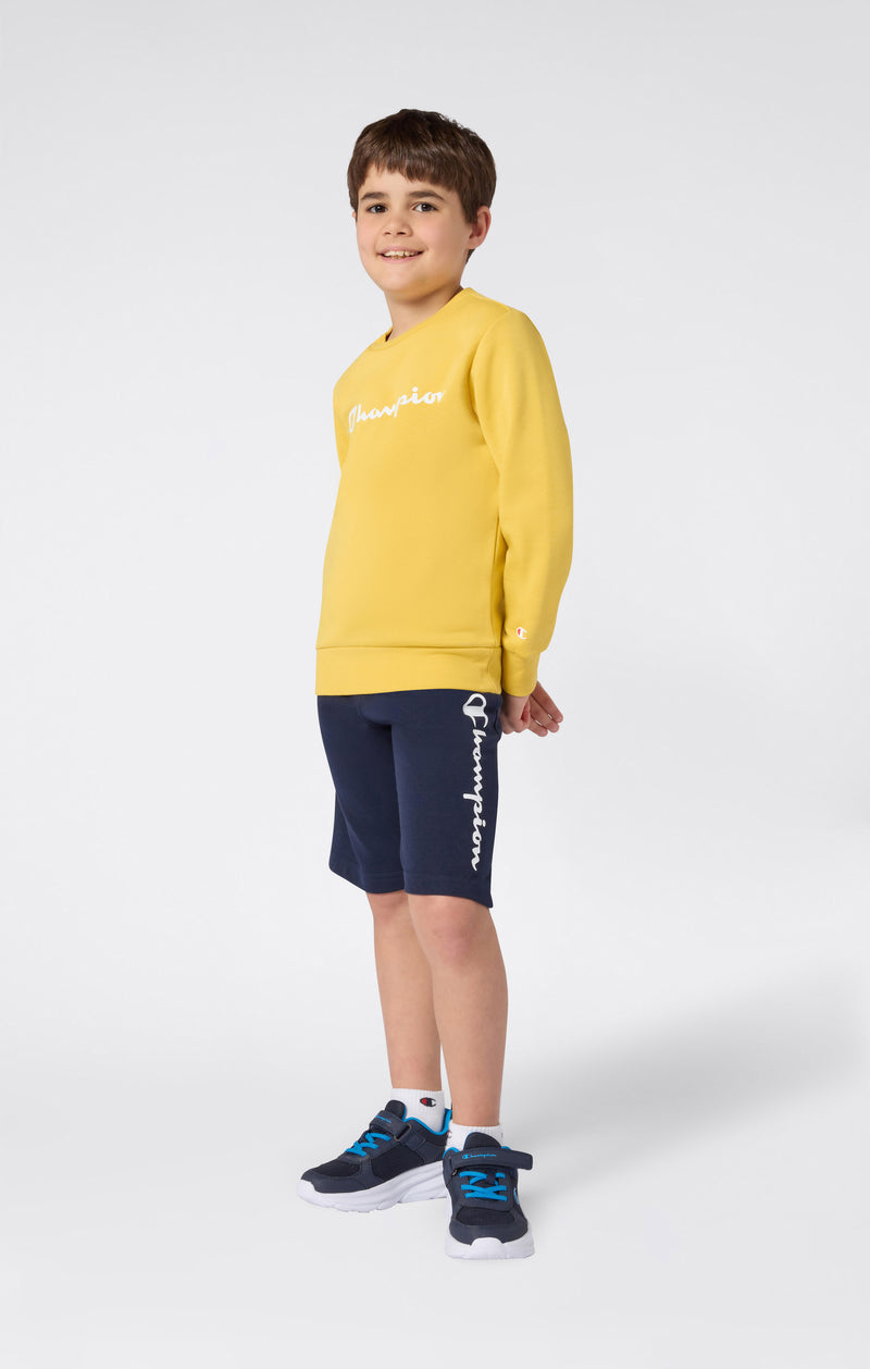 Boys’ Shorts with Maxi Printed Logo