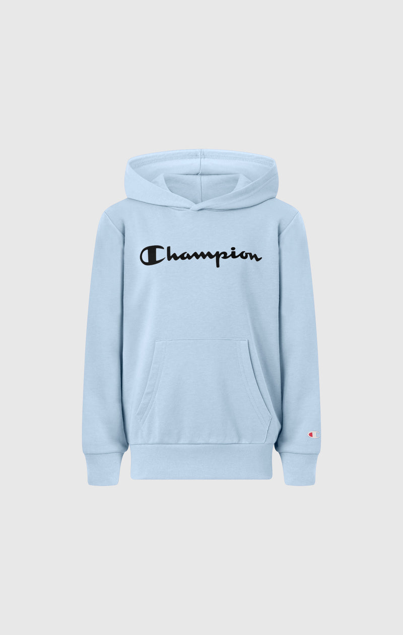 Sweat Léger à Capuche avec Maxi Logo Imprimé pour Enfant