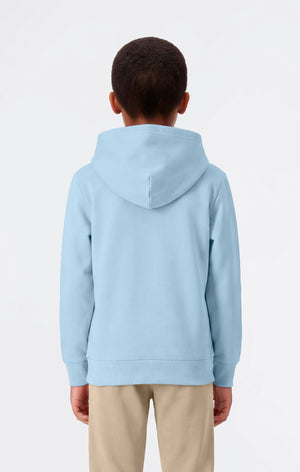 Boys’ Lightweight Hooded Sweatshirt with Maxi Printed Logo