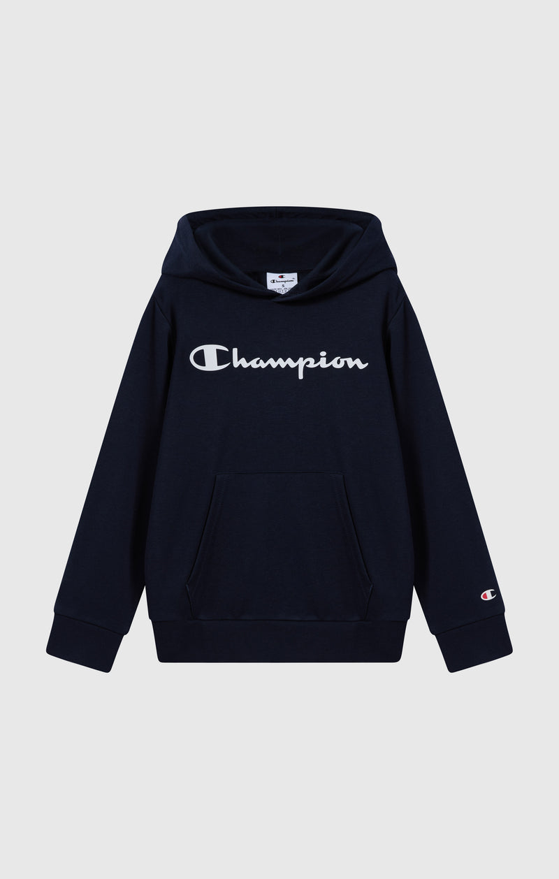 Sweat Léger à Capuche avec Maxi Logo Imprimé pour Enfant