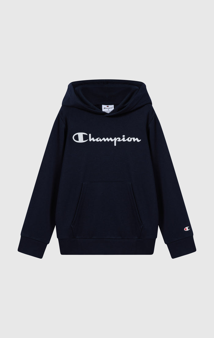 Boys’ Lightweight Hooded Sweatshirt with Maxi Printed Logo