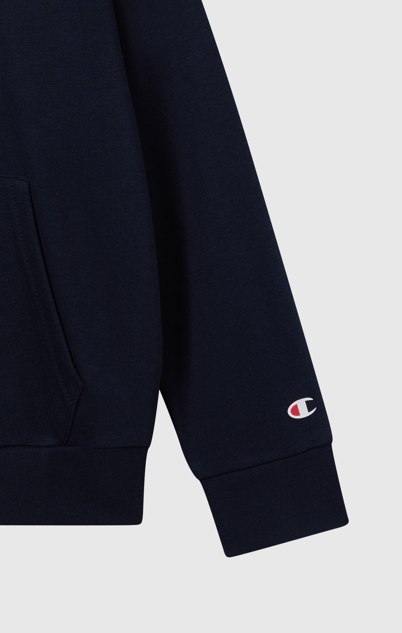 Sweat Léger à Capuche avec Maxi Logo Imprimé pour Enfant