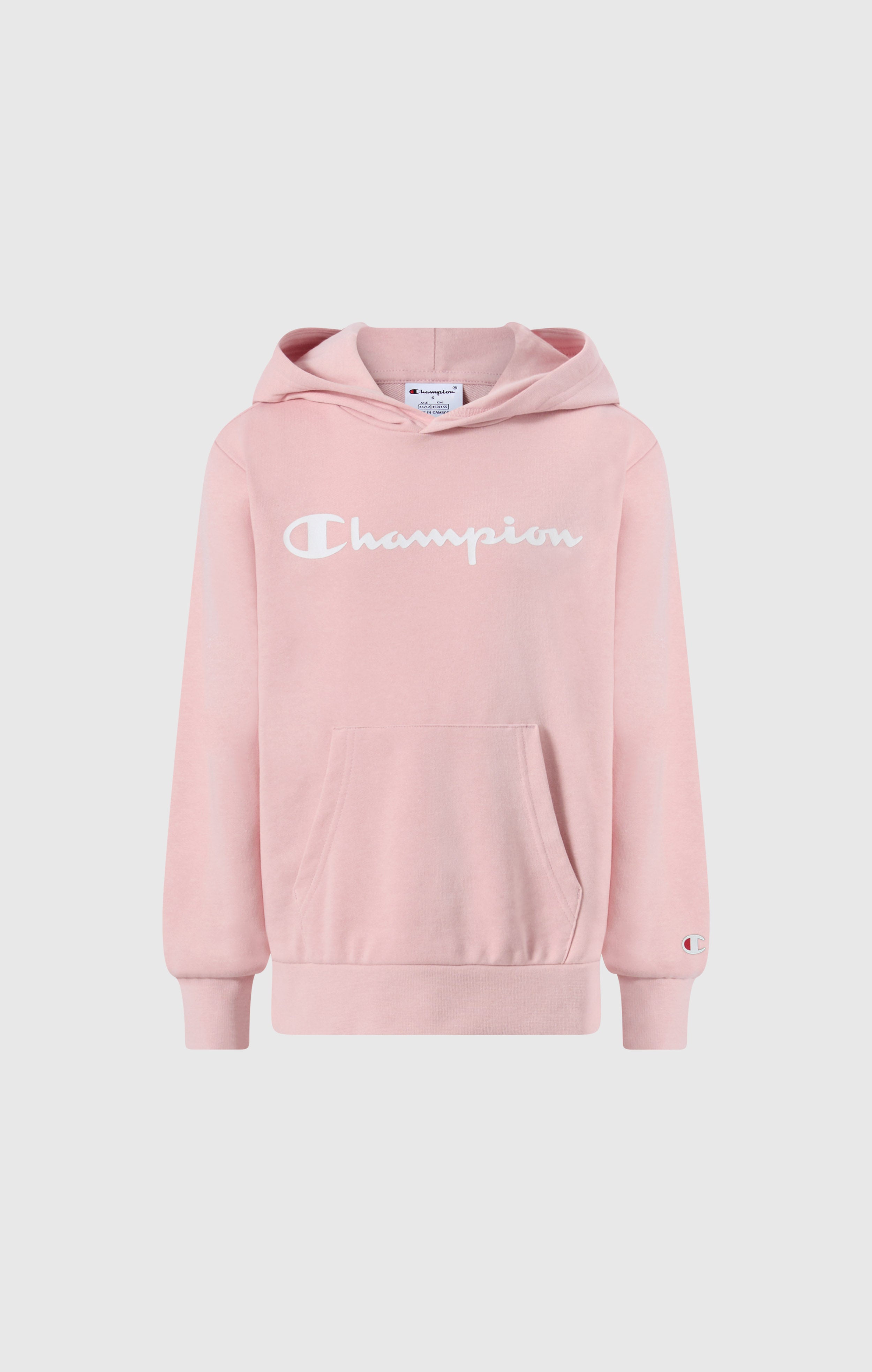 Boys’ Lightweight Hooded Sweatshirt with Maxi Printed Logo