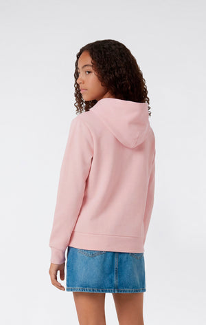 Boys’ Lightweight Hooded Sweatshirt with Maxi Printed Logo