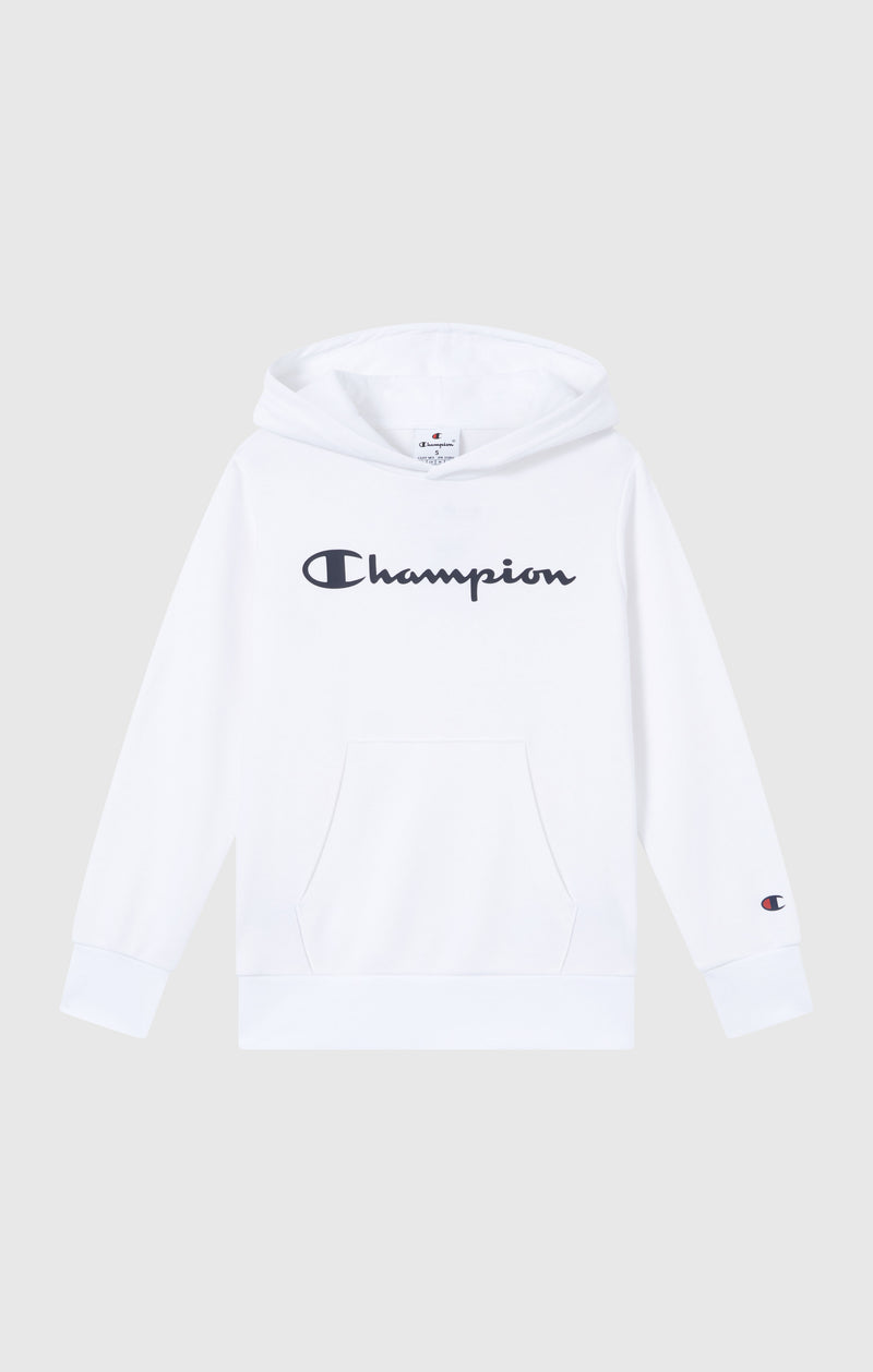 Sweat Léger à Capuche avec Maxi Logo Imprimé pour Enfant