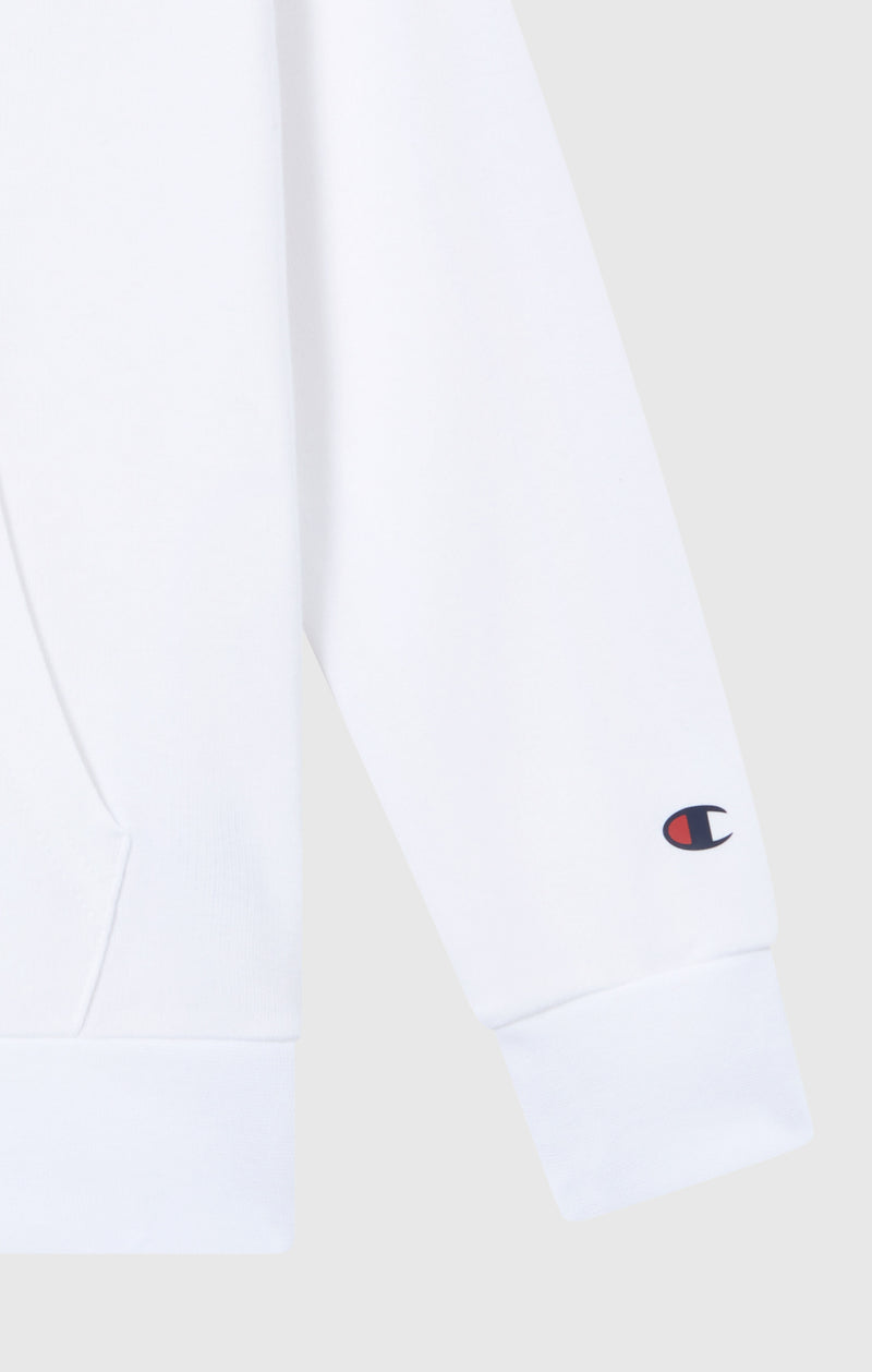 Sweat Léger à Capuche avec Maxi Logo Imprimé pour Enfant